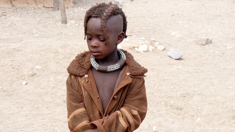 Himba M&auml;dchen